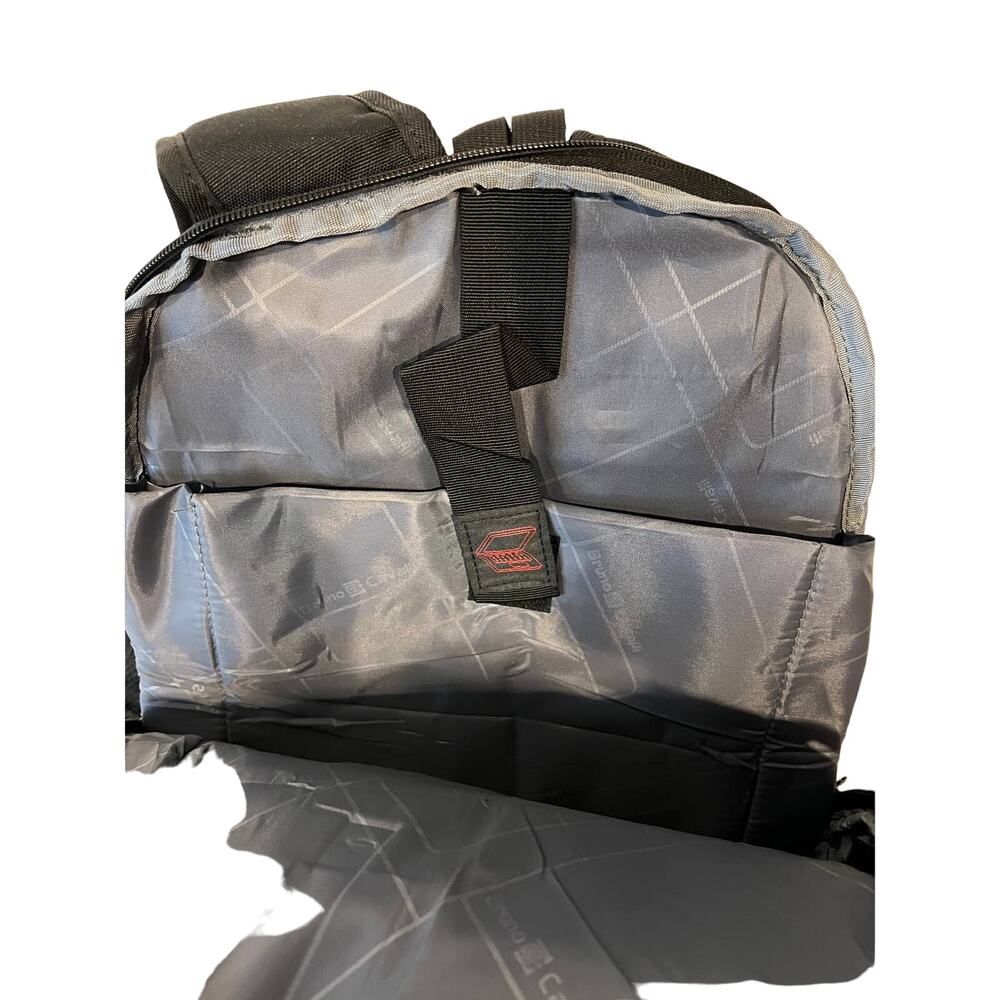 Bruno Padded Black Computer Backpack - Picture 5 of 7